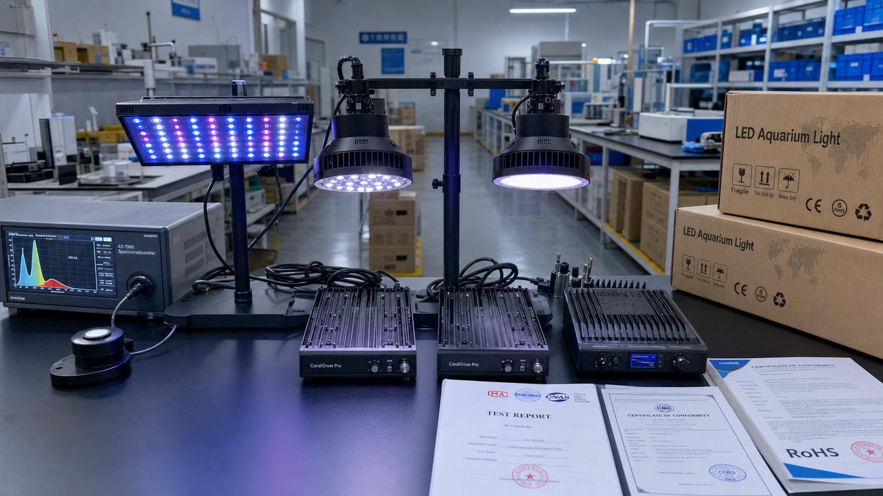 FDA Tightens Testing for Coral Growth LED Imports FDA Tightens Testing for Coral Growth LED Imports