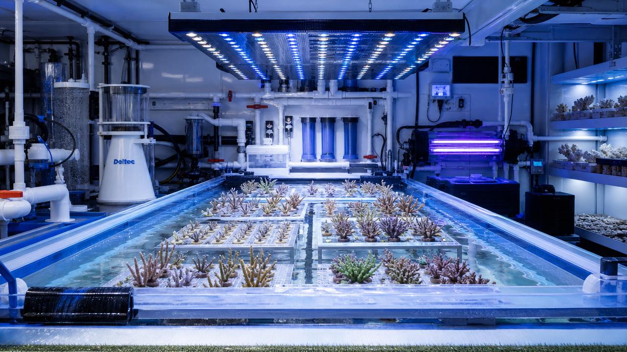 Indoor Coral Nursery Technology for Frag Growth: Lighting, Flow, and Disease Control Setup Indoor Coral Nursery Technology for Frag Growth: Lighting, Flow, and Disease Control Setup