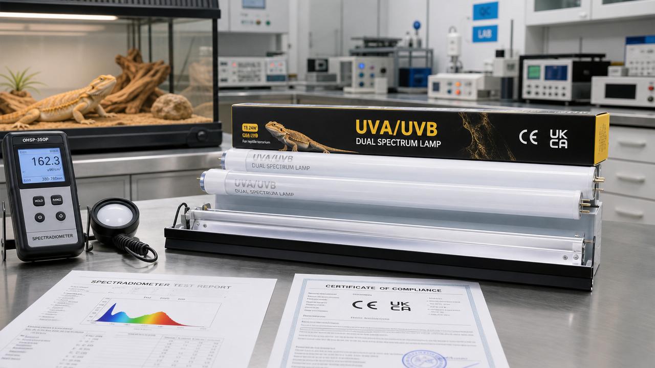 EU Safety Gate Flags UV Reptile Lamps from China