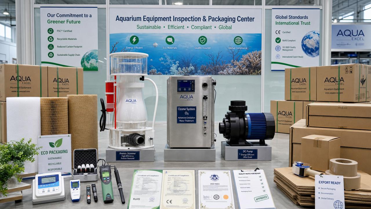 RCEP Pilots Green Supply Chain Certification for Aquarium Equipment