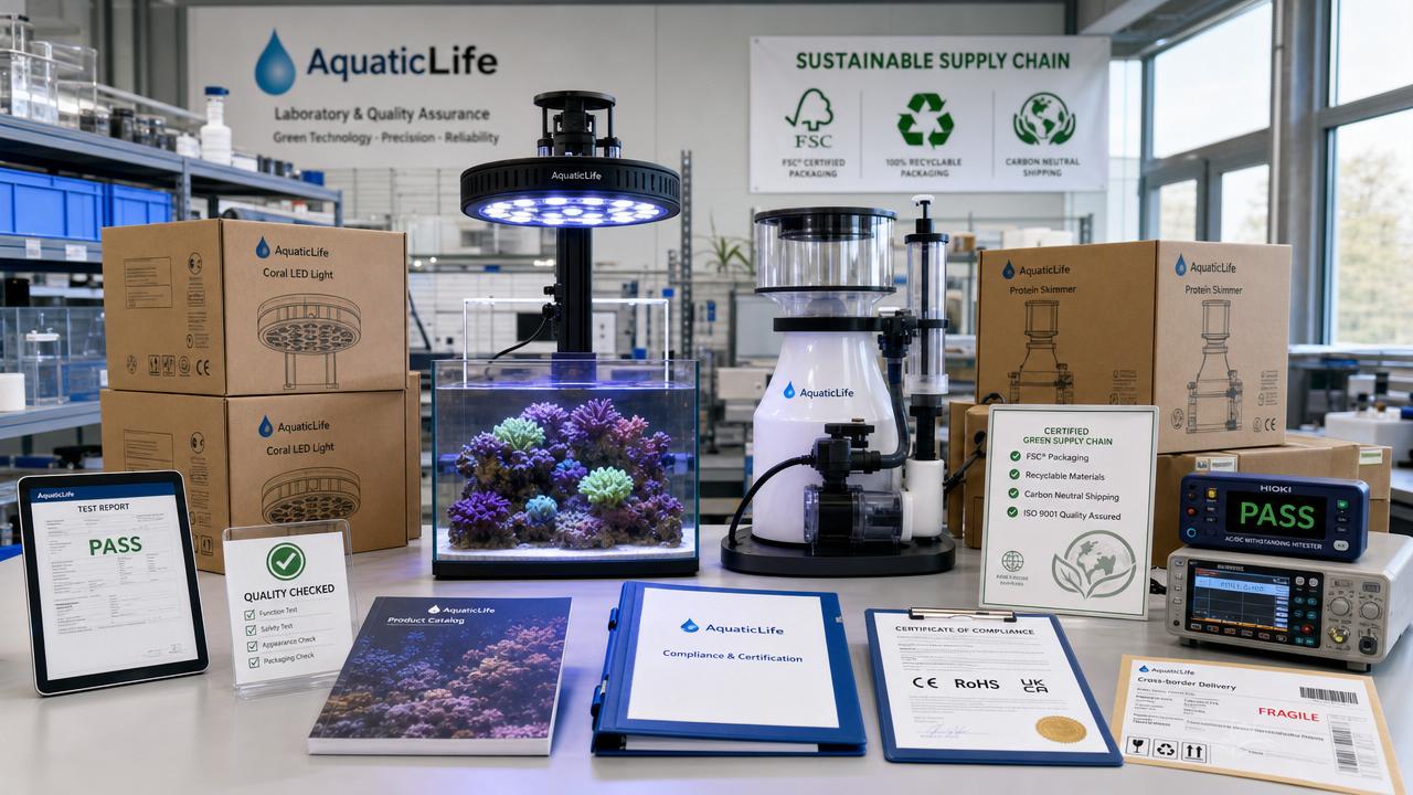 RCEP Green Supply Chain Pilot Adds Reef LEDs, Skimmers RCEP Green Supply Chain Pilot Adds Reef LEDs, Skimmers