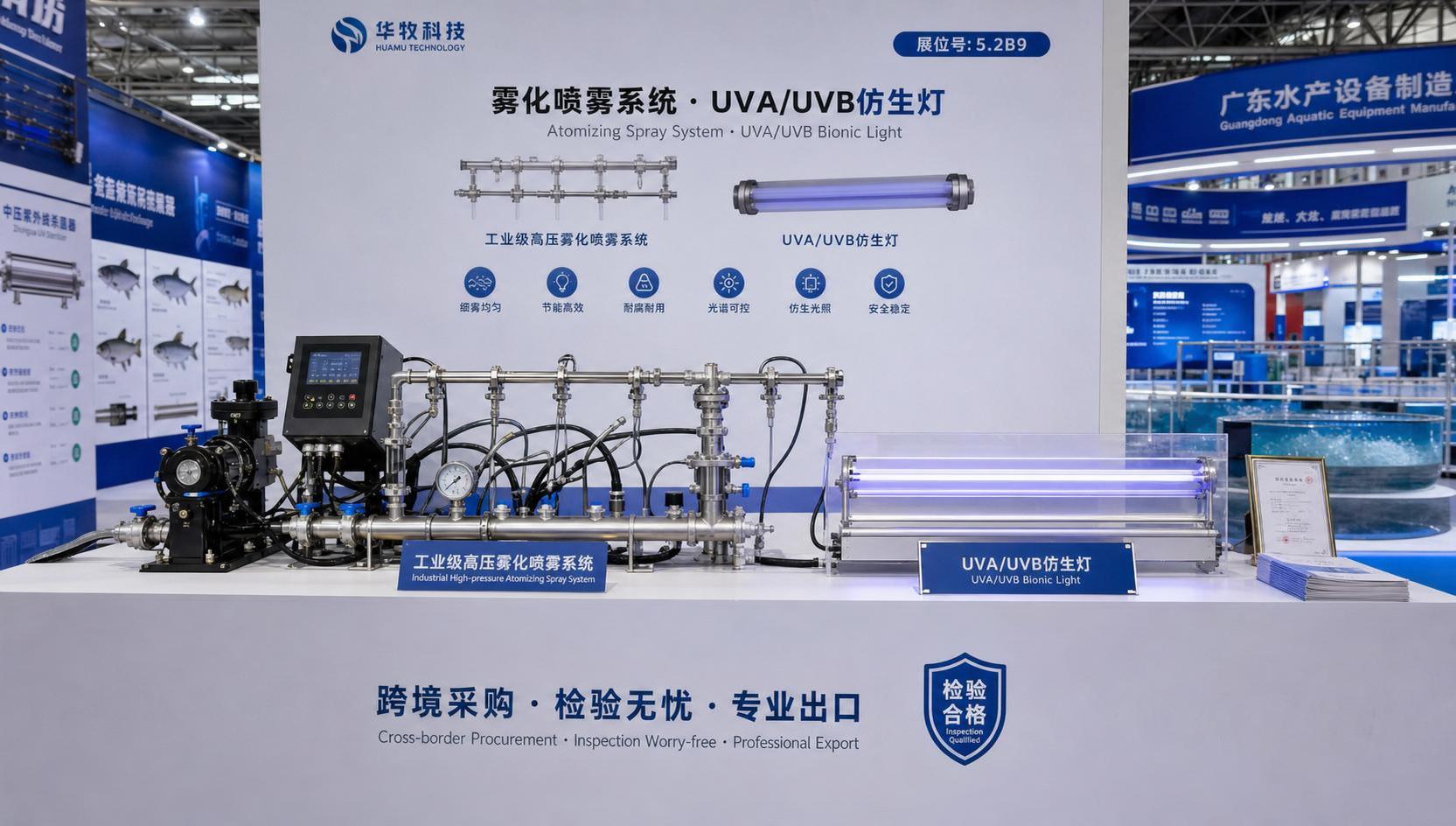 Guangdong Expo Opens as Korean, Japanese Buyers Inspect Fogging and UV Lamps