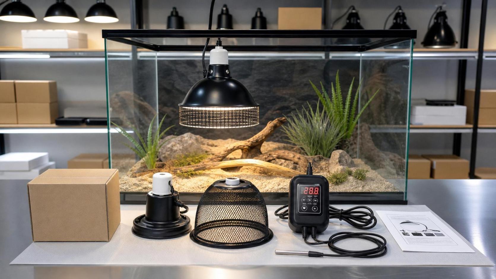Reptile Basking Systems Supplier Comparison: Heating Control, Safety Features, and OEM Options Reptile Basking Systems Supplier Comparison: Heating Control, Safety Features, and OEM Options