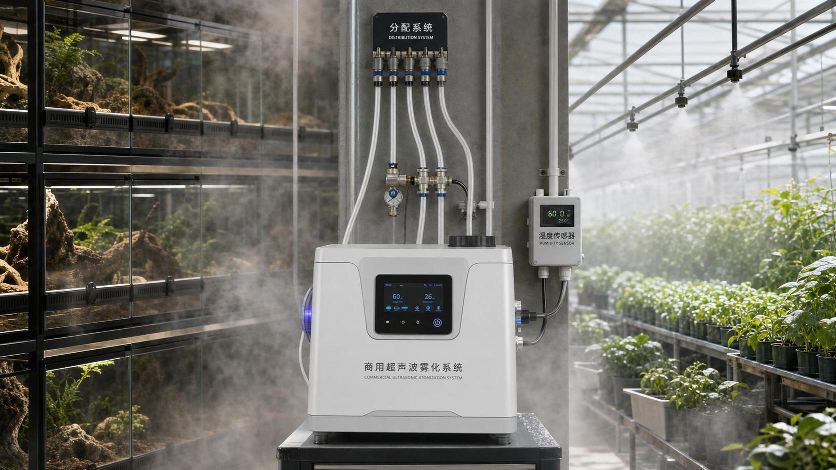 How to Choose Commercial Ultrasonic Fogging Systems for Reptile Rooms and Greenhouses