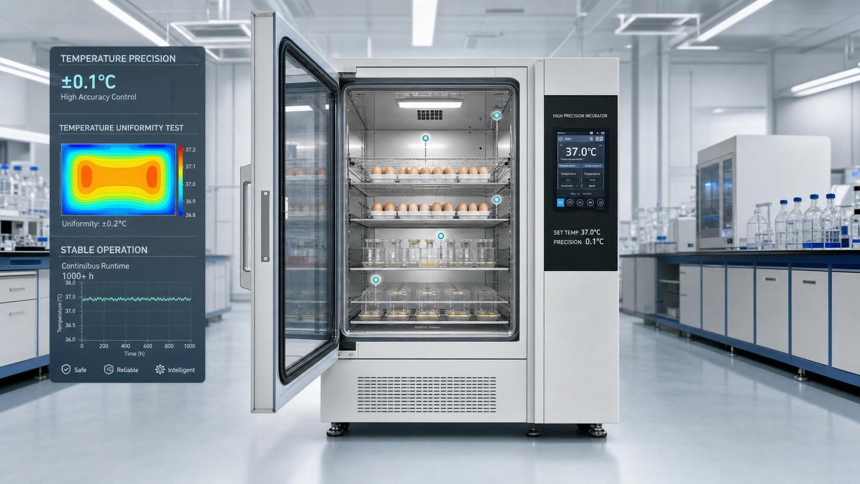 How to Evaluate 0.1C Incubator Accuracy: Key Test Points, Tolerance Ranges, and Use Cases
