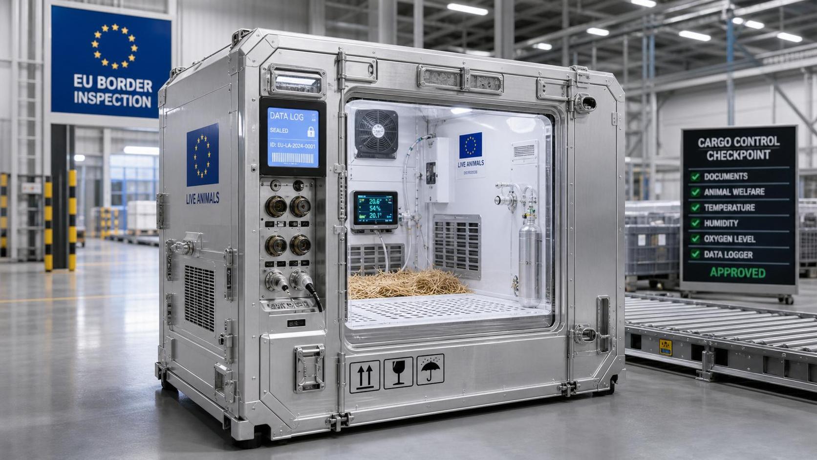 EU Requires O2 and Climate Traceability in Animal Transport Cabins EU Requires O2 and Climate Traceability in Animal Transport Cabins