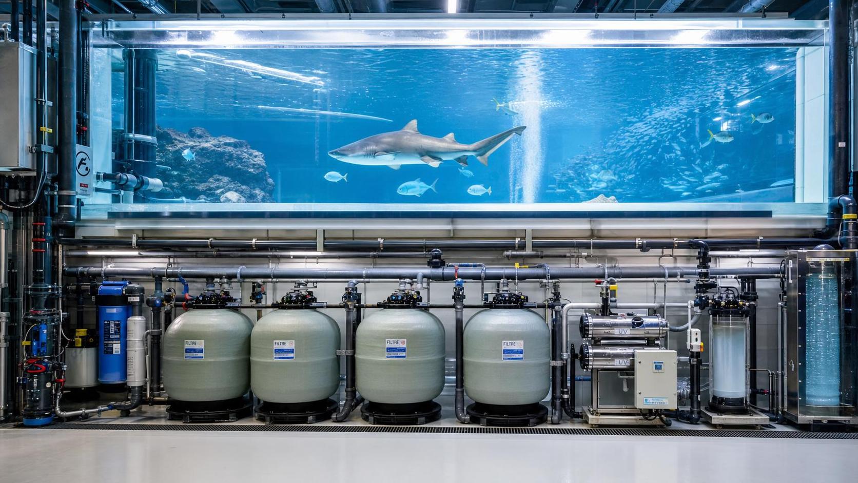 Aquarium Water Filtration for Public Aquariums: How to Size Systems for Heavy Bioloads