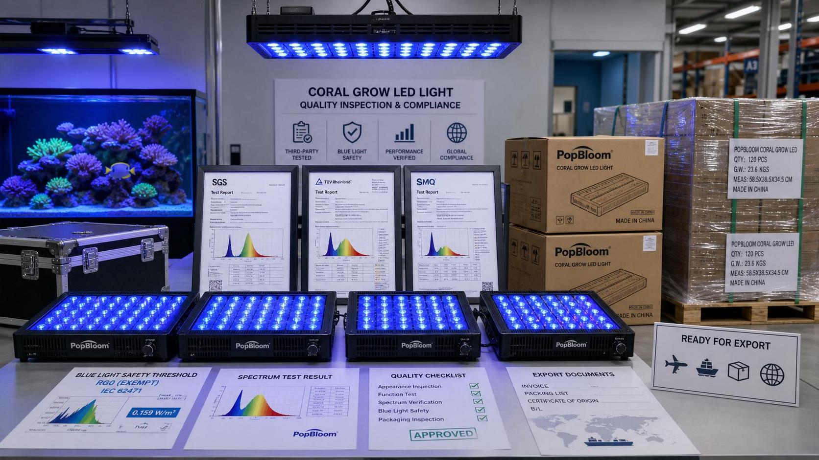 FDA Sets Blue-Light Threshold for Coral LED Imports FDA Sets Blue-Light Threshold for Coral LED Imports