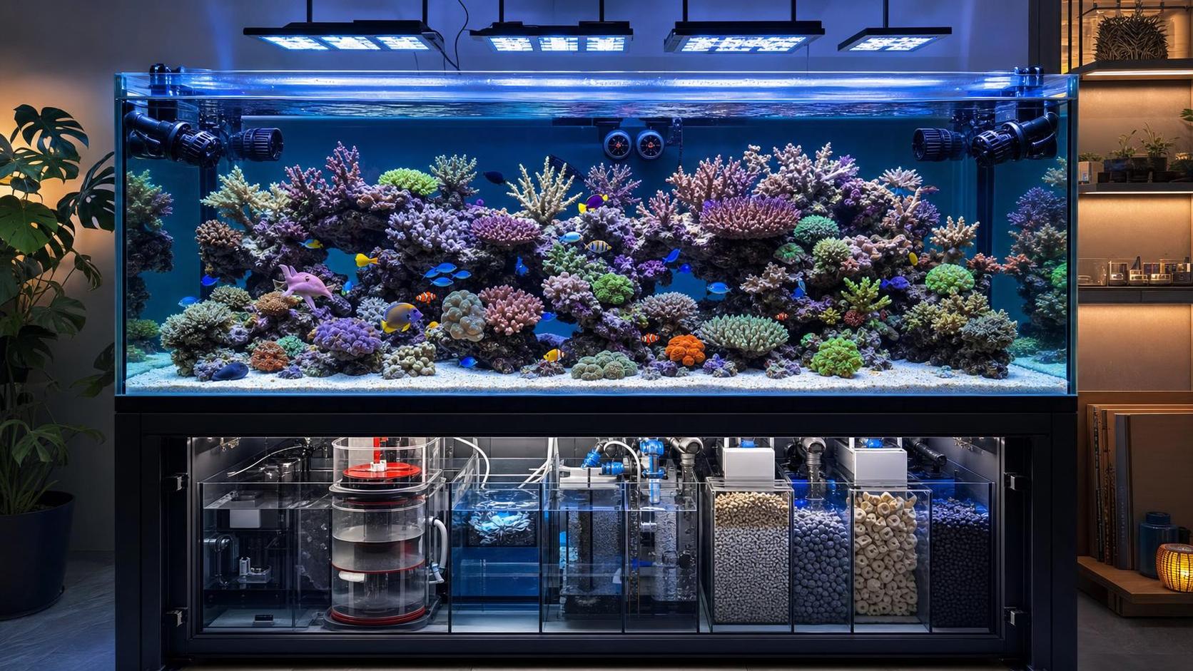 How to Build Balanced Marine Aquarium Ecosystems with Stable Nutrient Cycling