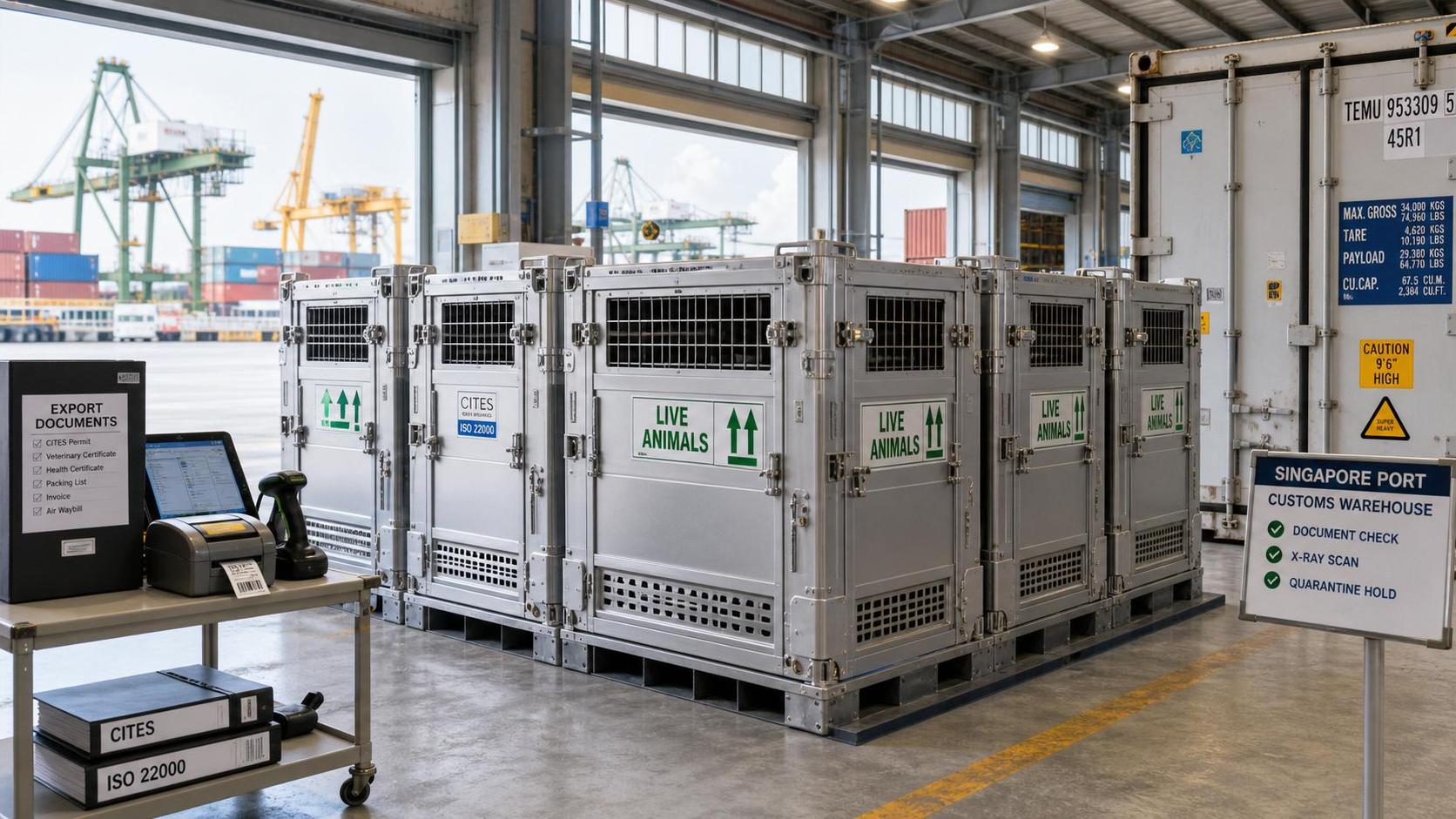 Singapore Launches SPS-CITES Pre-Clearance for Live Animal Cabins