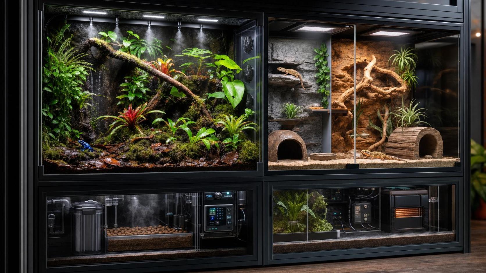 Automated Terrarium Systems for Dart Frogs and Geckos: Setup Mistakes to Avoid