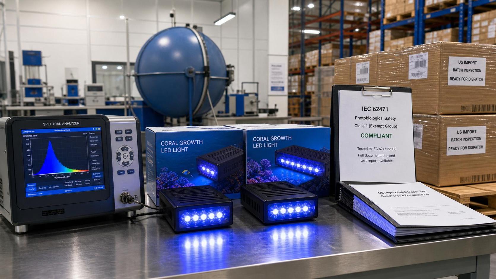 FDA Tightens Blue-Light Limit for Coral LED Imports FDA Tightens Blue-Light Limit for Coral LED Imports