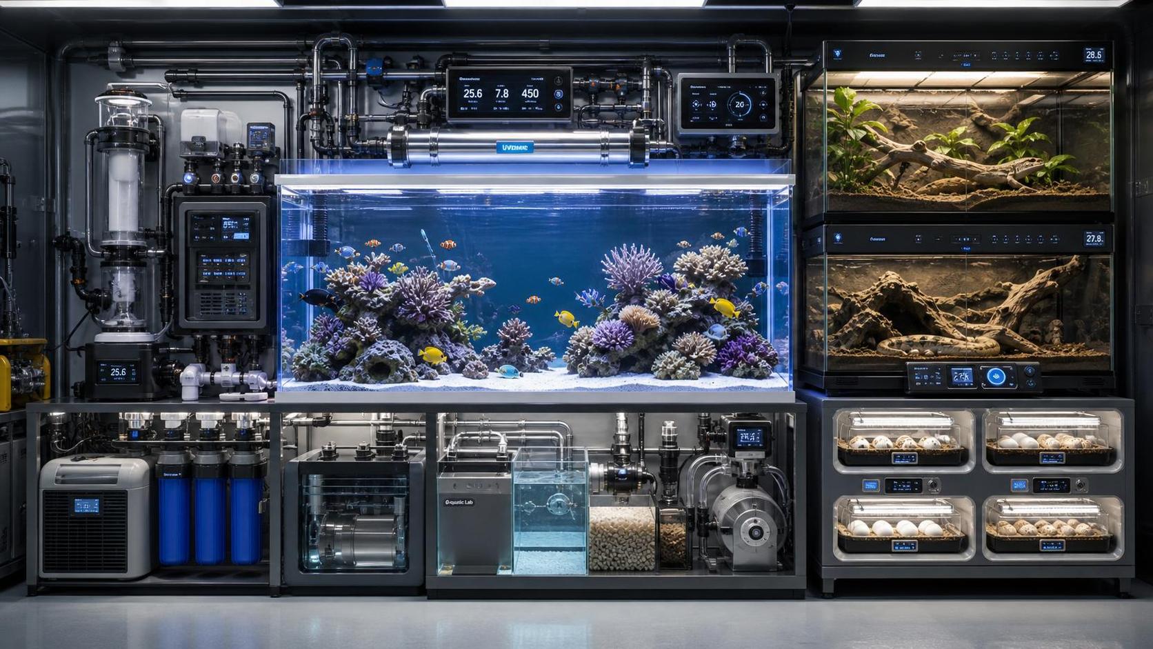 How Automated Life Support Systems Work in Animal Care and Aquatic Facilities How Automated Life Support Systems Work in Animal Care and Aquatic Facilities