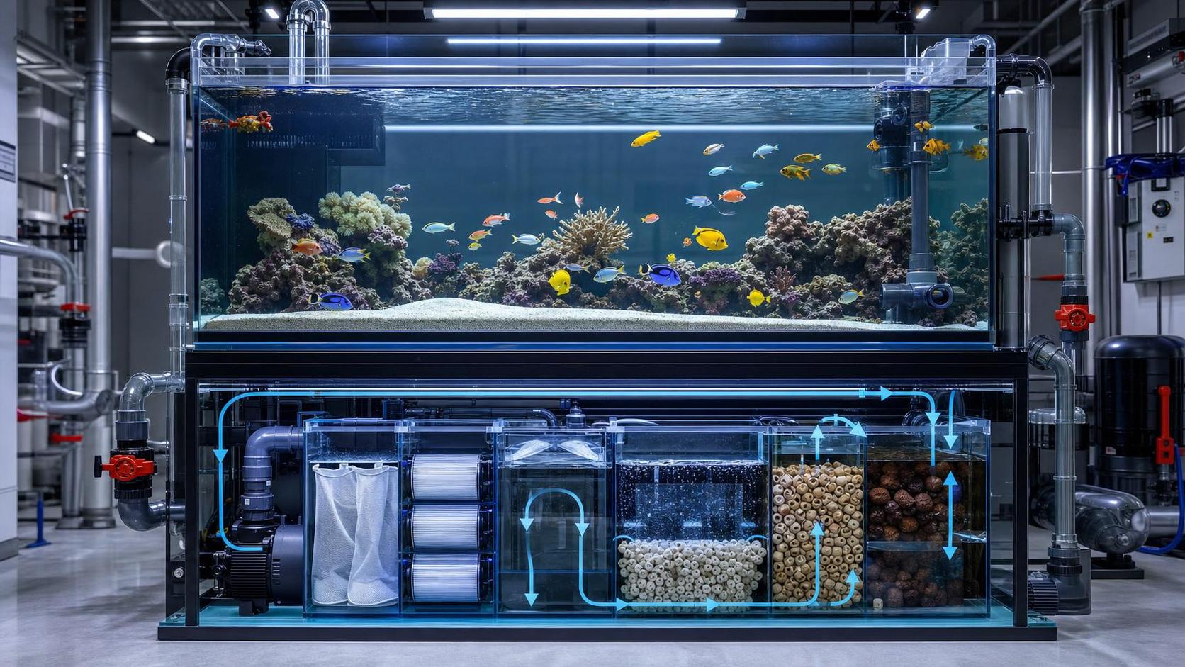 Aquarium Filtration Engineering Explained: How Flow Rate, Media, and Bioload Work Together Aquarium Filtration Engineering Explained: How Flow Rate, Media, and Bioload Work Together