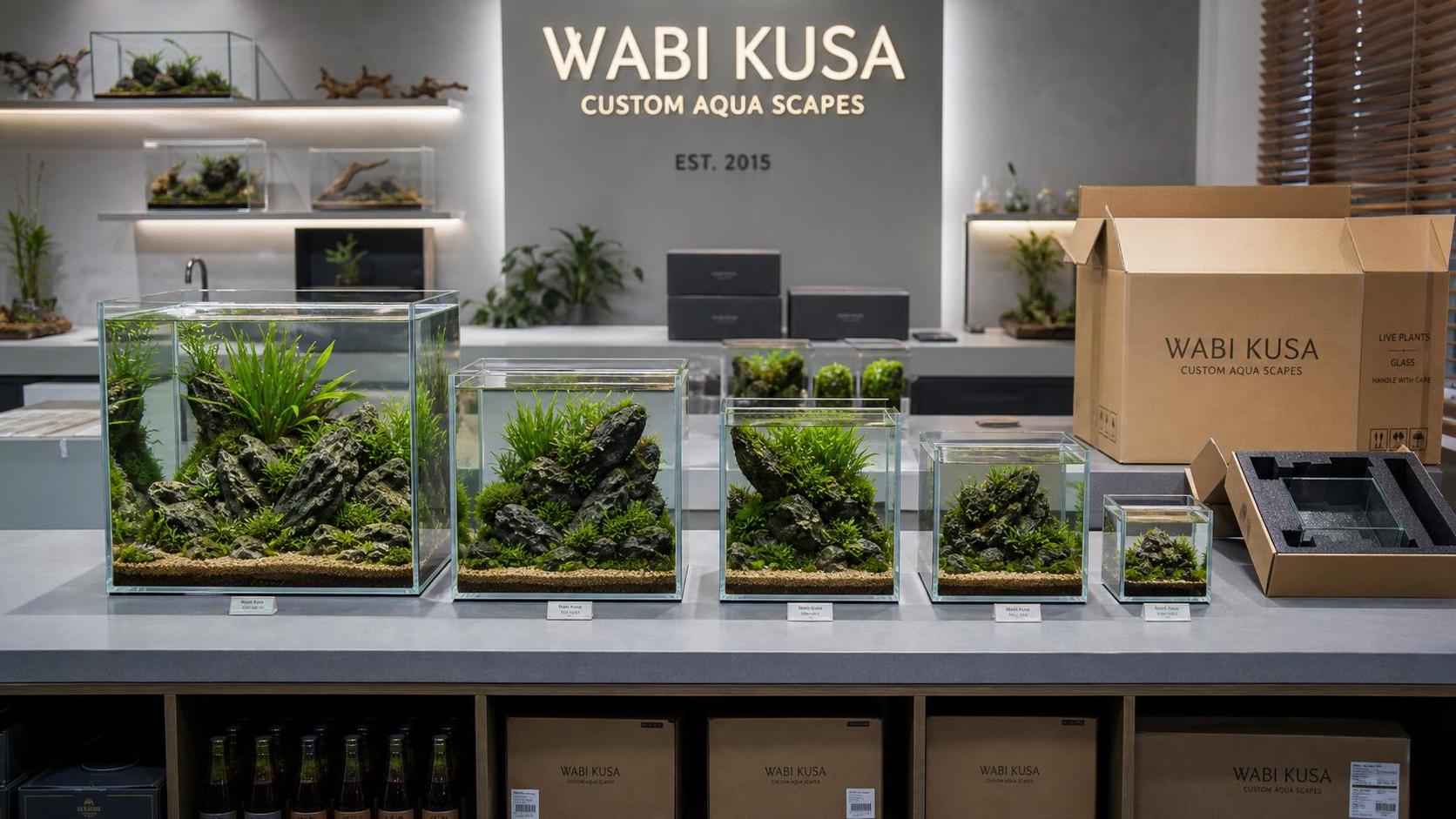 How to Choose a Wabi-kusa Planted Tank Supplier for Retail, Studio, or Display Projects