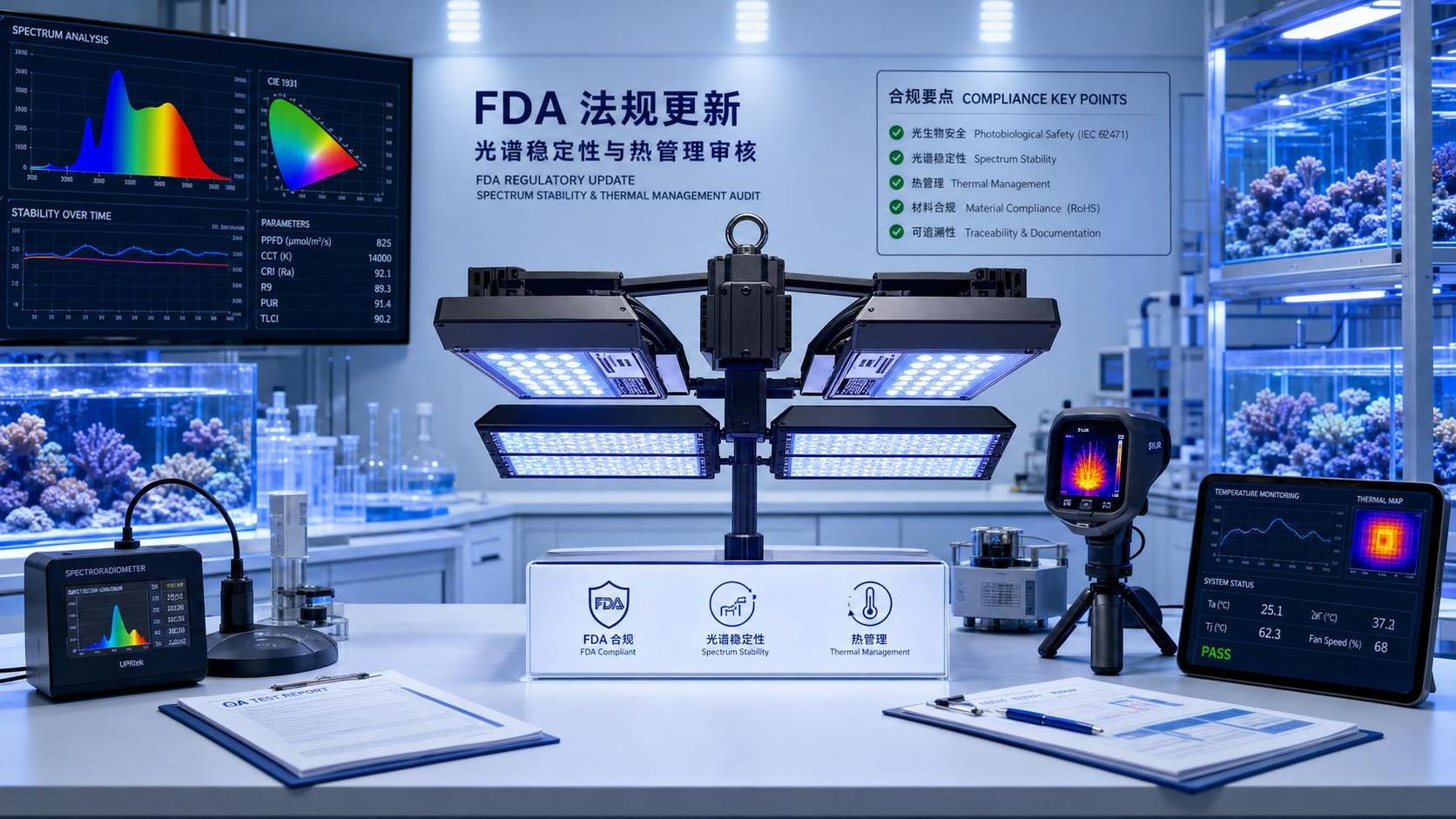 FDA Reclassifies Coral Growth LED Lights Under 21 CFR Part 1271 FDA Reclassifies Coral Growth LED Lights Under 21 CFR Part 1271