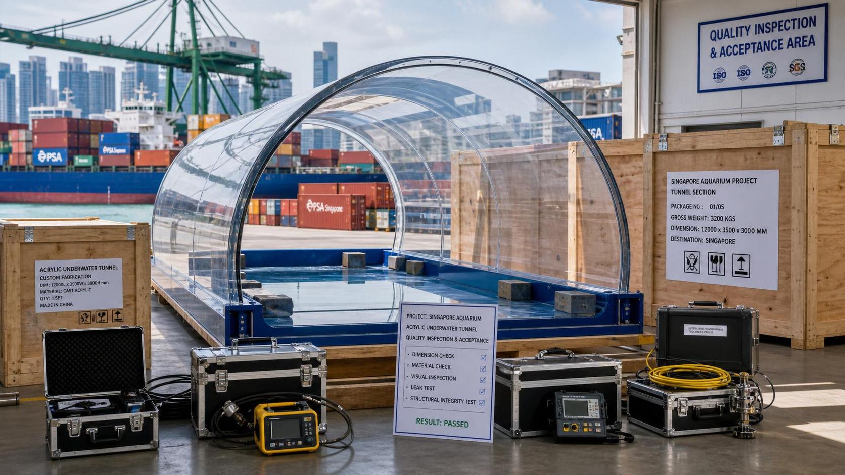 Singapore MPA Tightens Acrylic Tunnel Import Checks Singapore MPA Tightens Acrylic Tunnel Import Checks