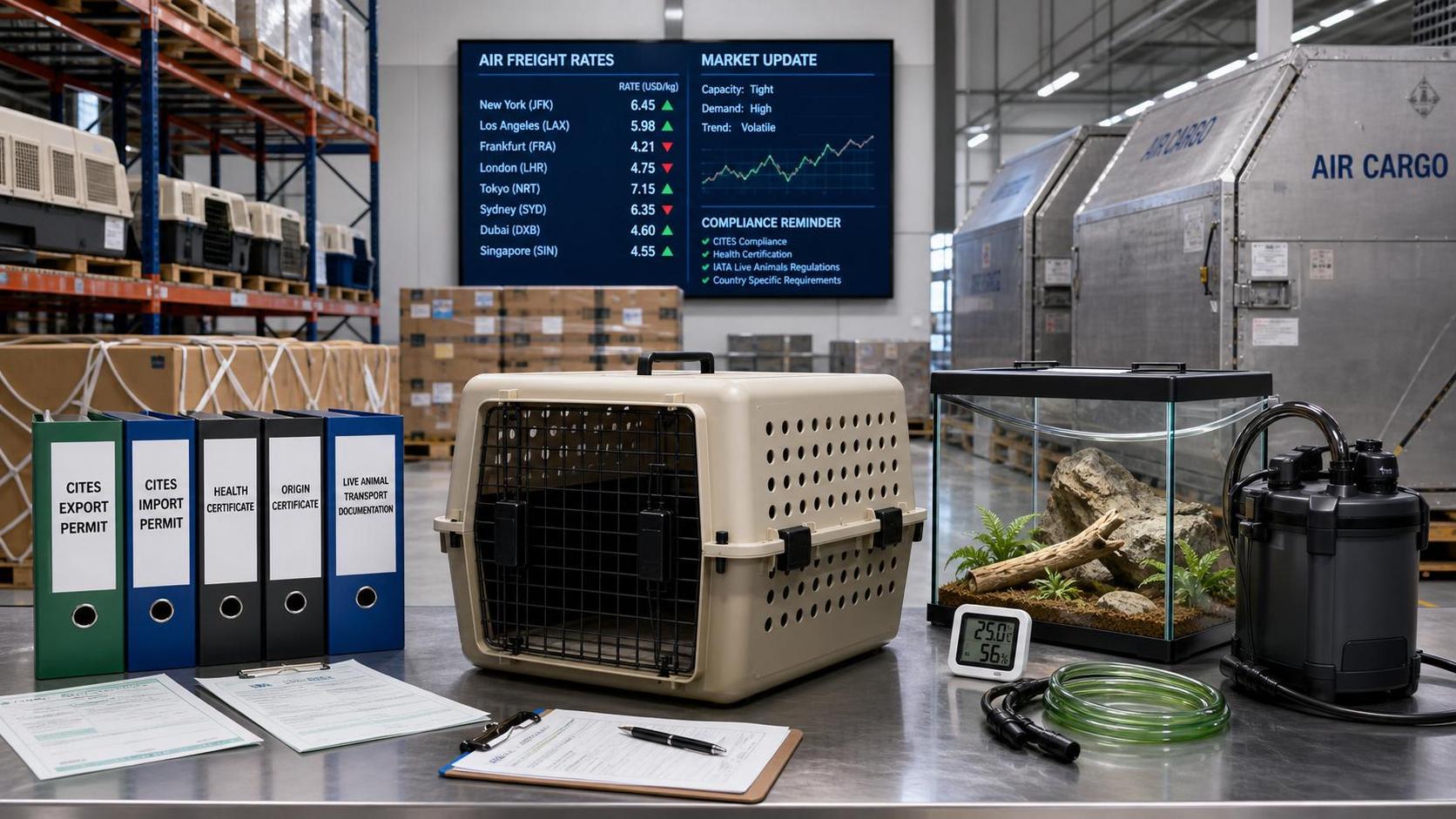 Exotic Pet Trade Trends: How CITES Rules and Freight Costs Are Reshaping Supply Chains