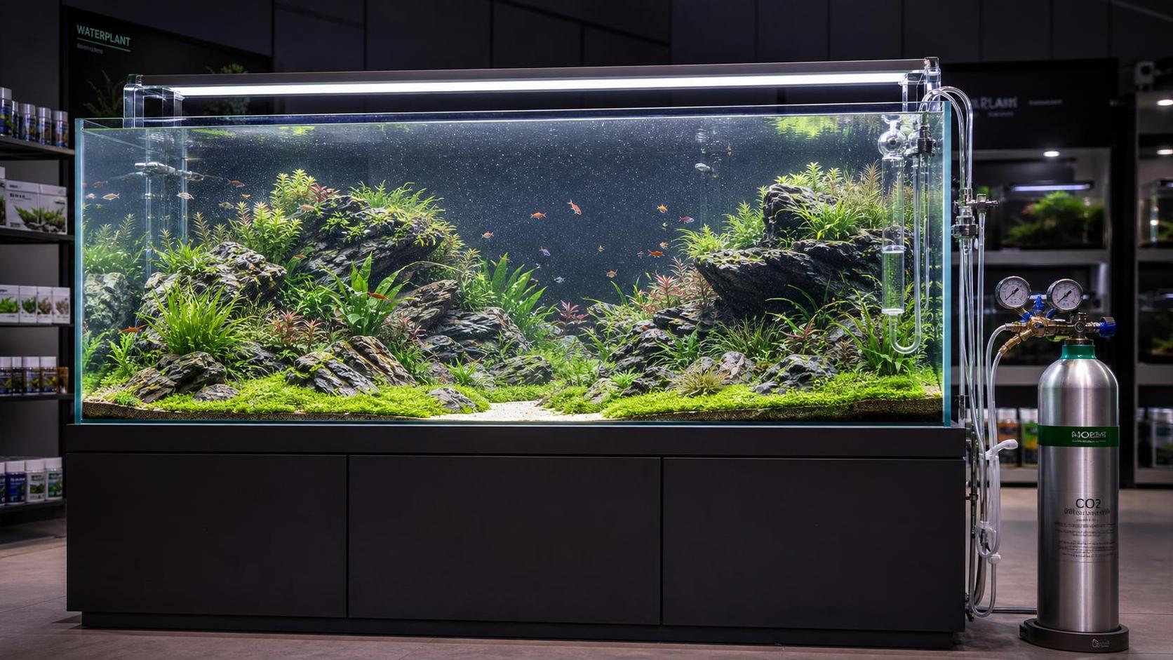 Commercial Aquarium CO2 Management: Key Control Points for Plant Growth and pH Stability