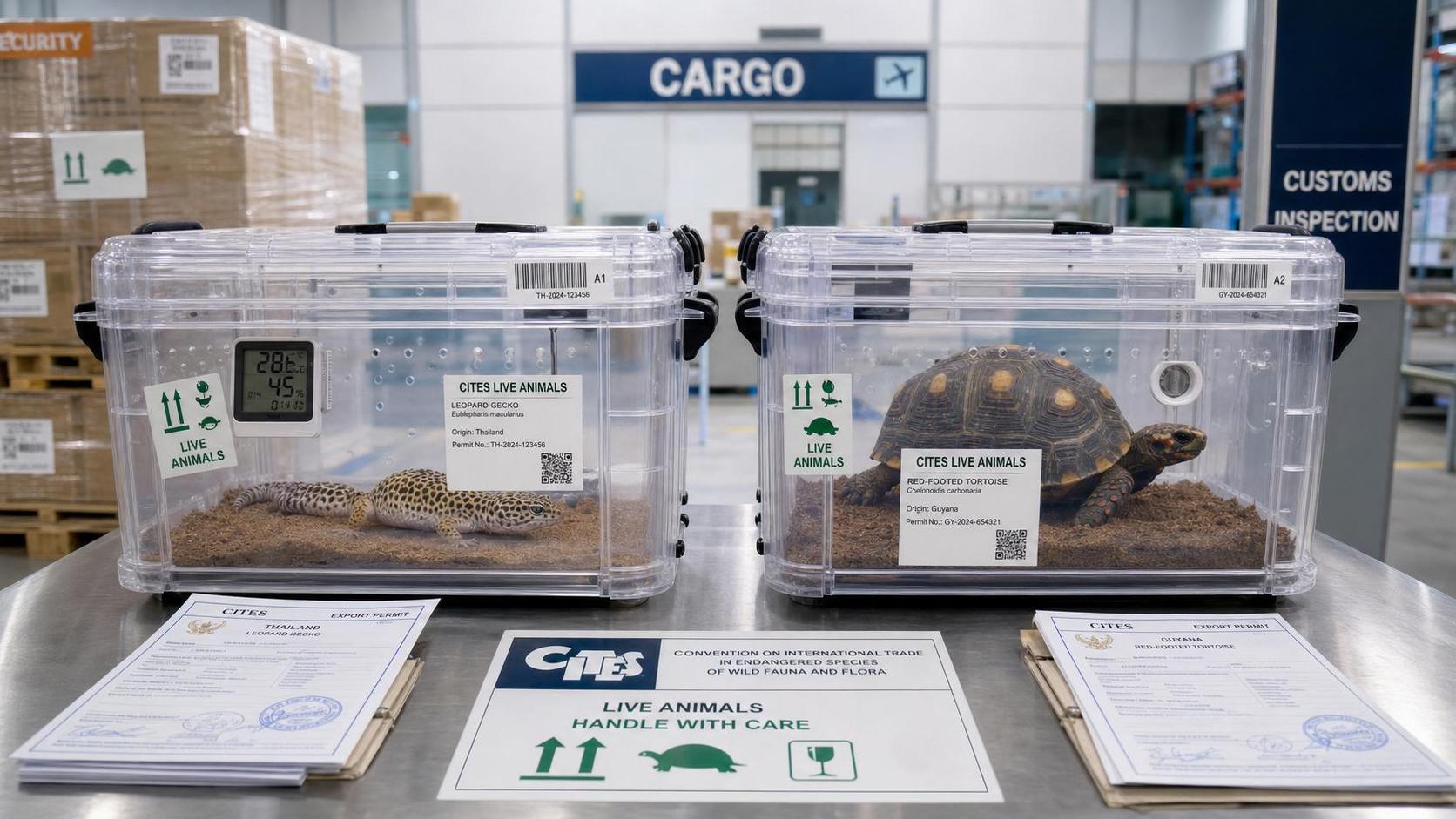 CITES Adds E-Cabin Rule for 12 Reptile and Amphibian Species CITES Adds E-Cabin Rule for 12 Reptile and Amphibian Species