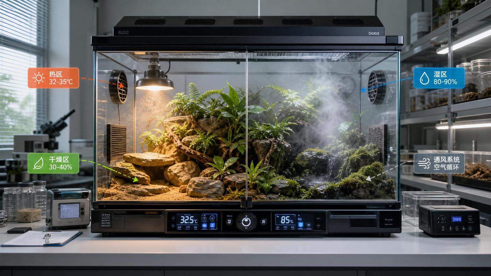 Reptile Climate Simulation Ventilation: Key Settings for Heat, Humidity, and Airflow Reptile Climate Simulation Ventilation: Key Settings for Heat, Humidity, and Airflow