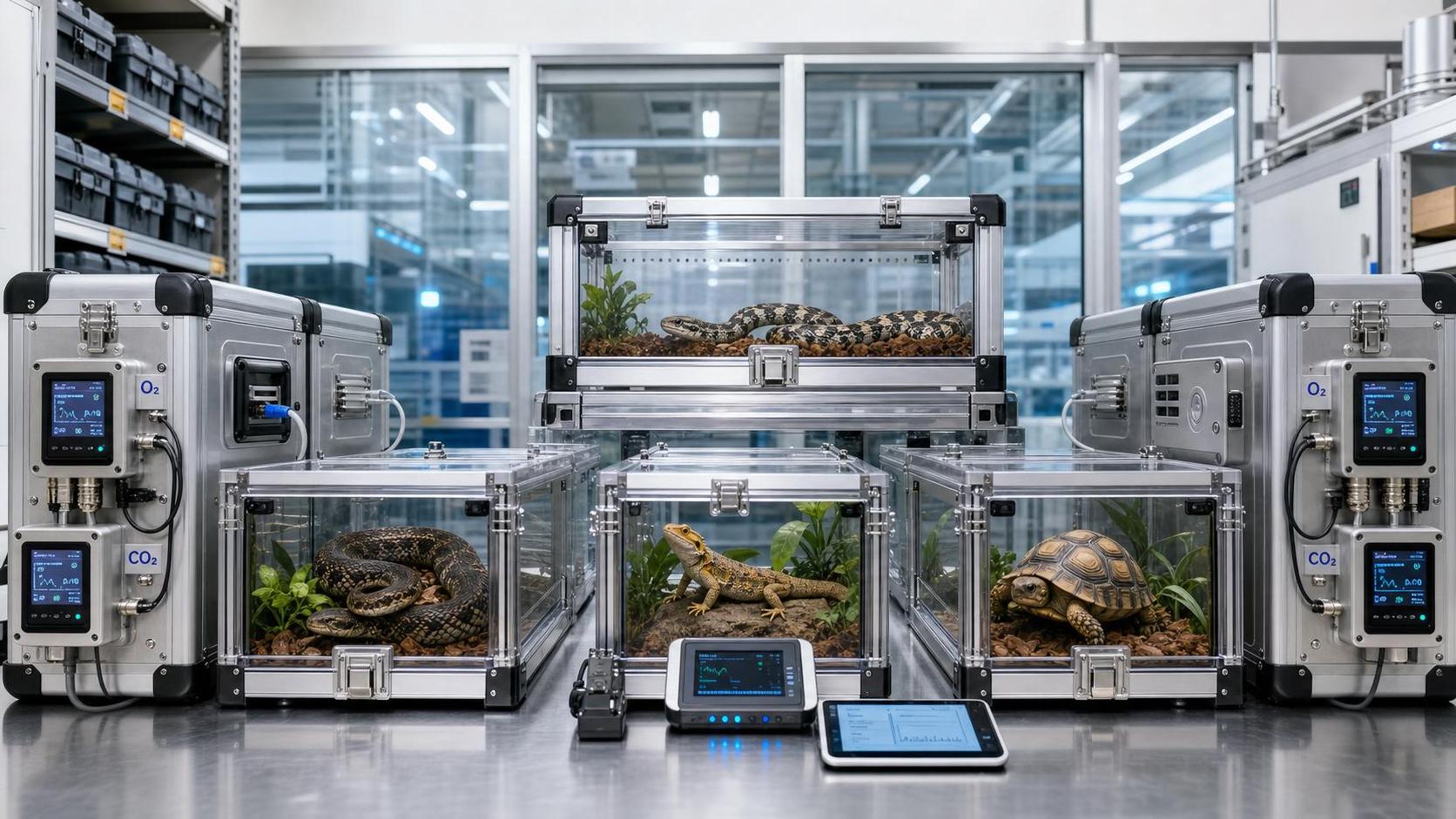 CITES Mandates Live Reptile O2+CO2 Data Uploads