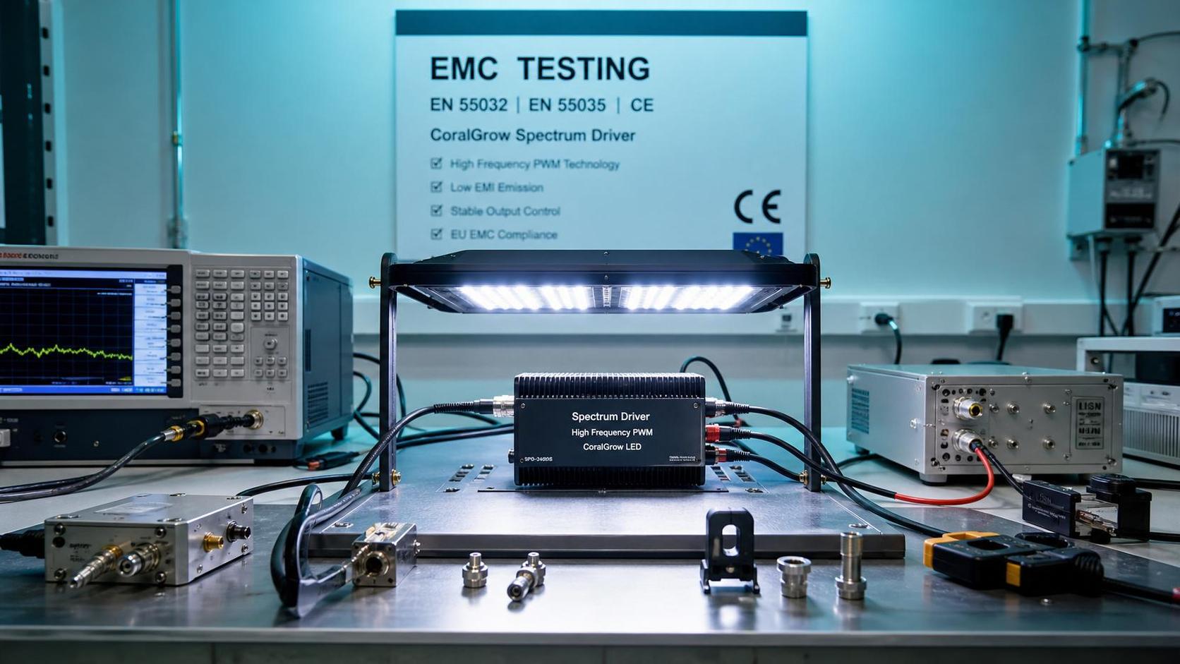 EU Adds EMC Limits for Coral Growth LED Spectral Drivers EU Adds EMC Limits for Coral Growth LED Spectral Drivers