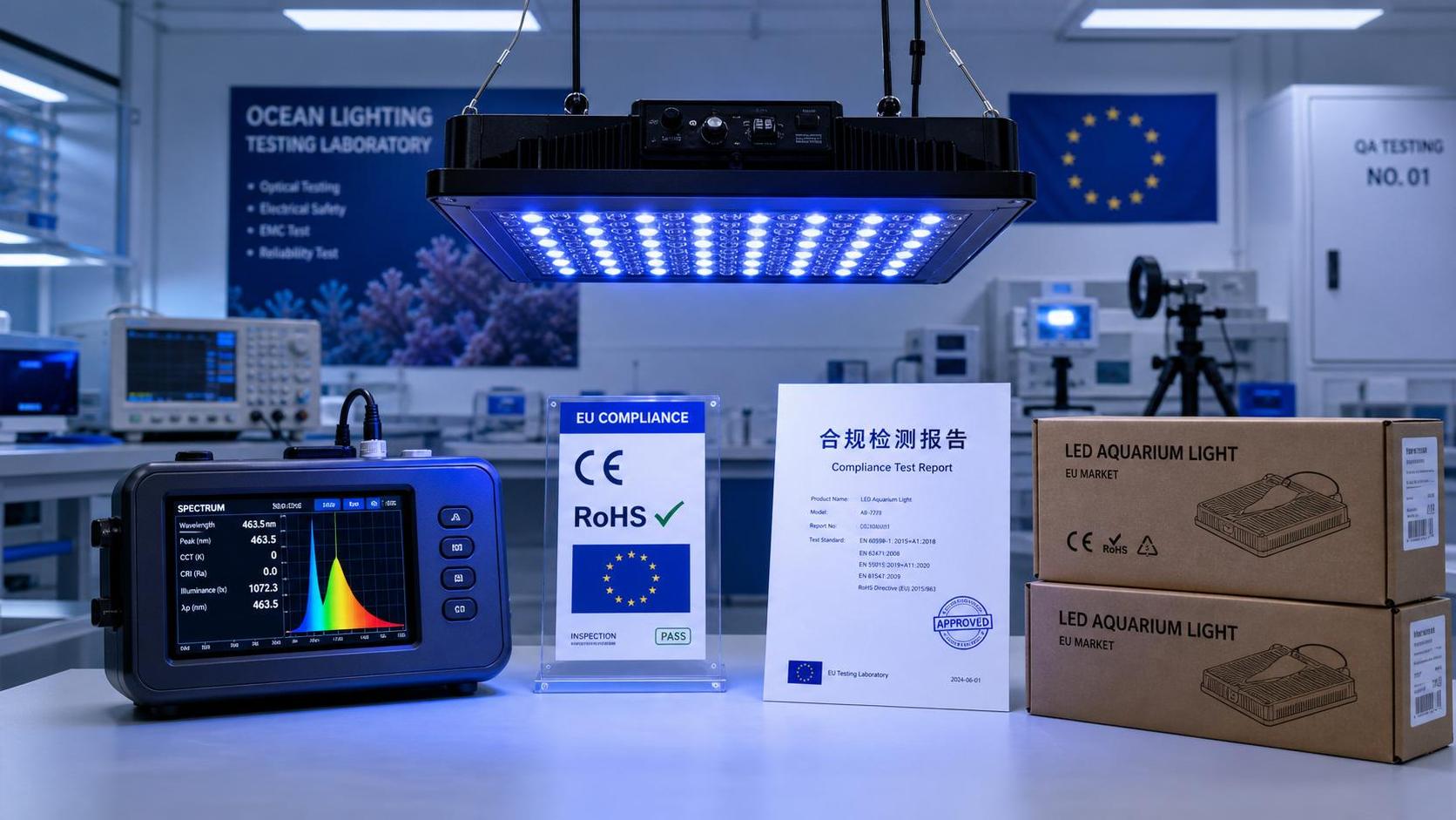 EU REACH Adds Blue-Light Report Rule for Coral LEDs EU REACH Adds Blue-Light Report Rule for Coral LEDs
