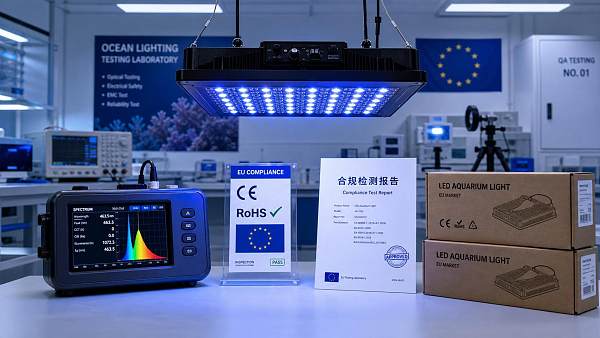 EU REACH Adds Blue-Light Report Rule for Coral LEDs