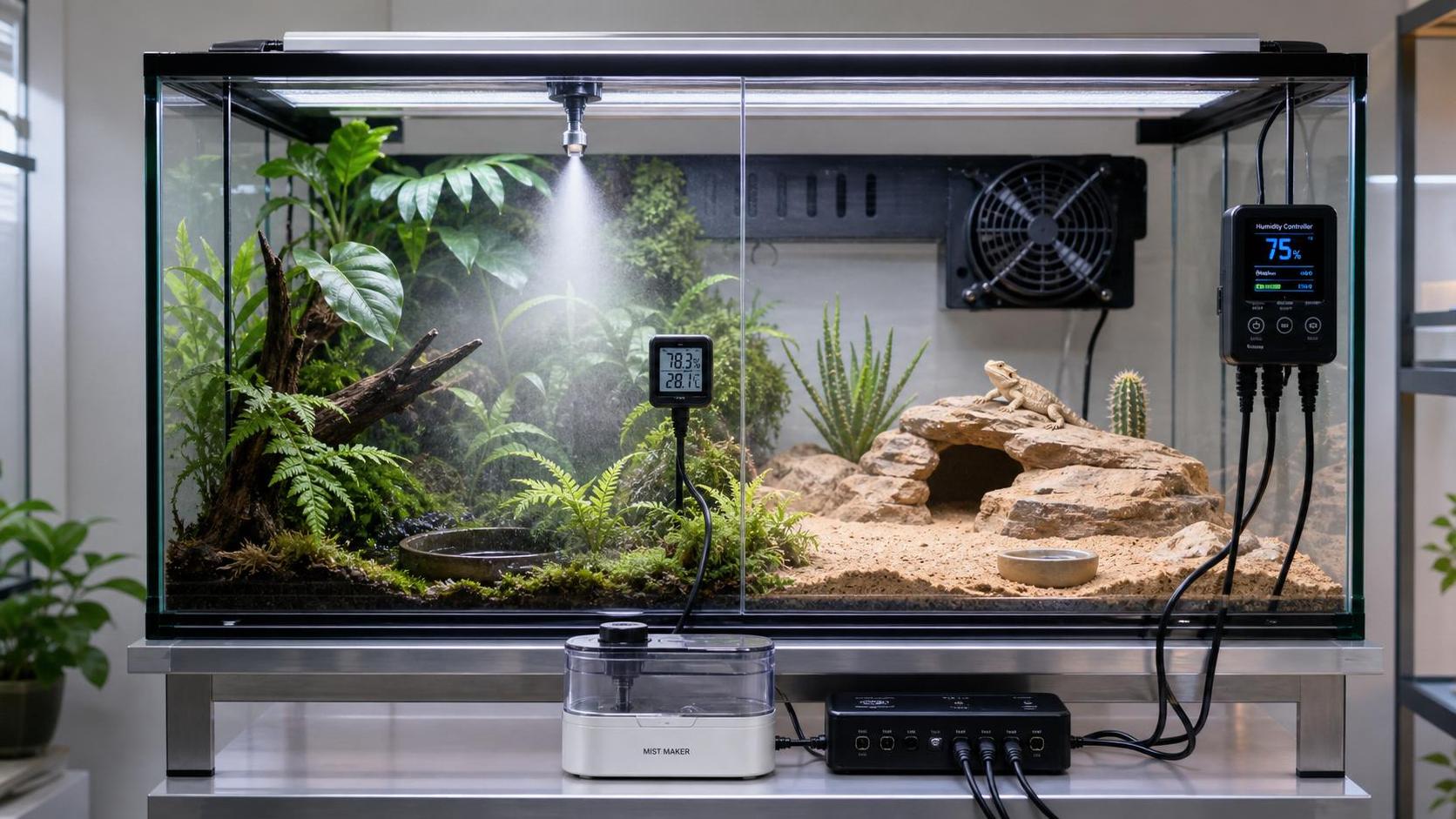 Humidity Control Systems for Terrariums: Which Sensors and Output Range Matter Most? Humidity Control Systems for Terrariums: Which Sensors and Output Range Matter Most?