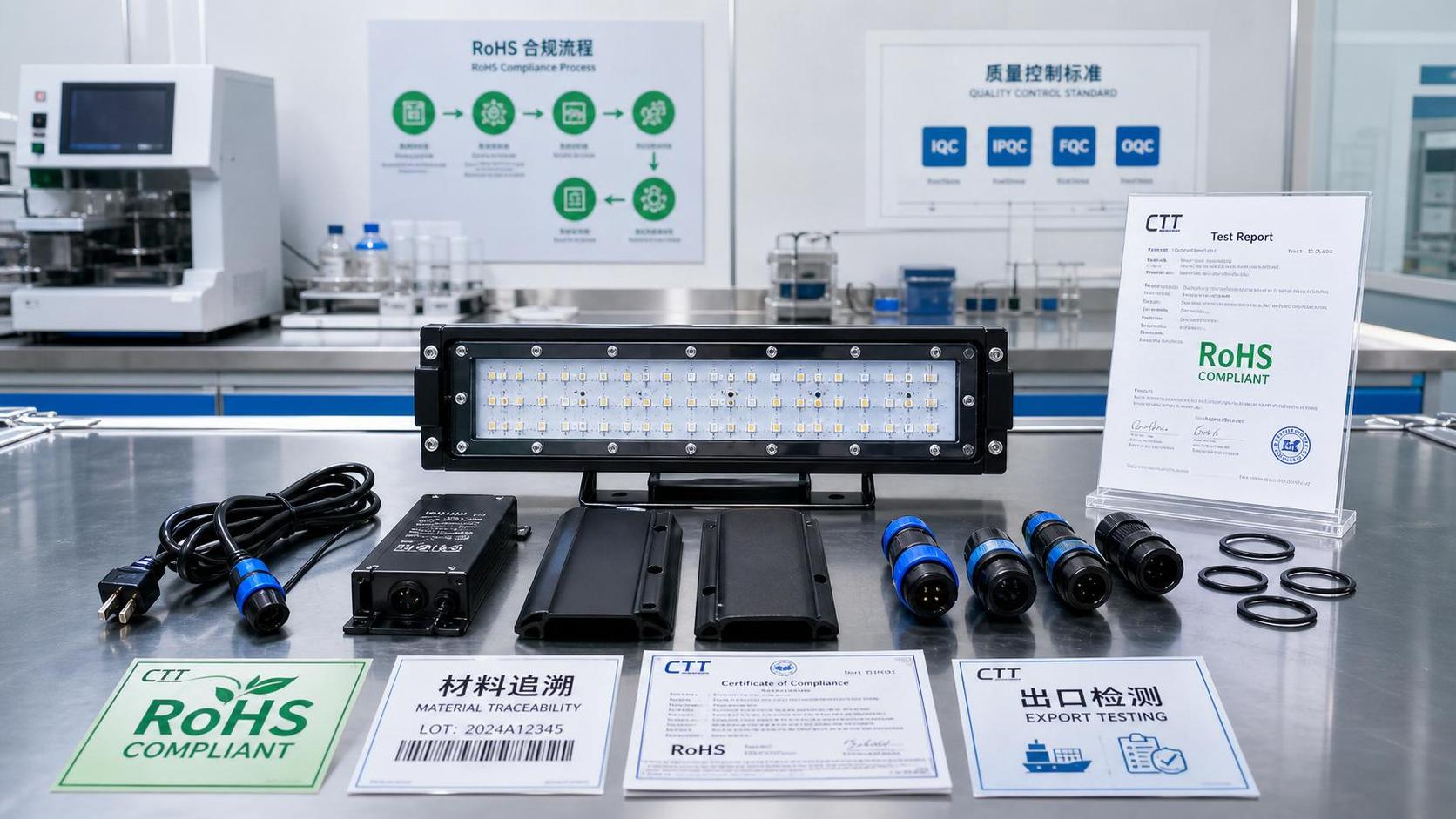 Aquarium Equipment RoHS Compliance Checklist: Materials, Components, and Test Reports Aquarium Equipment RoHS Compliance Checklist: Materials, Components, and Test Reports