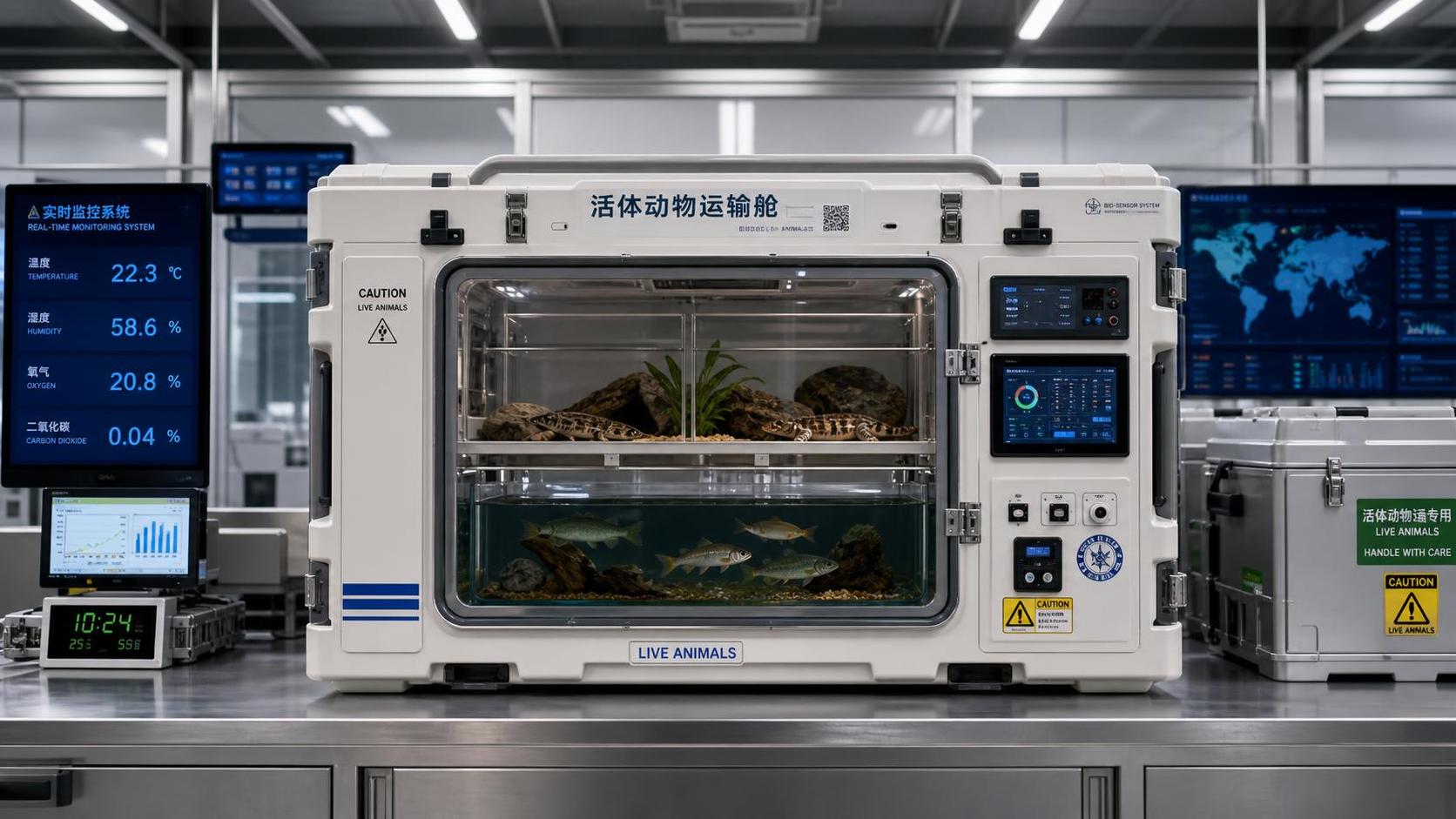 CITES Live Transport Rule Requires Real-Time Bio Monitoring