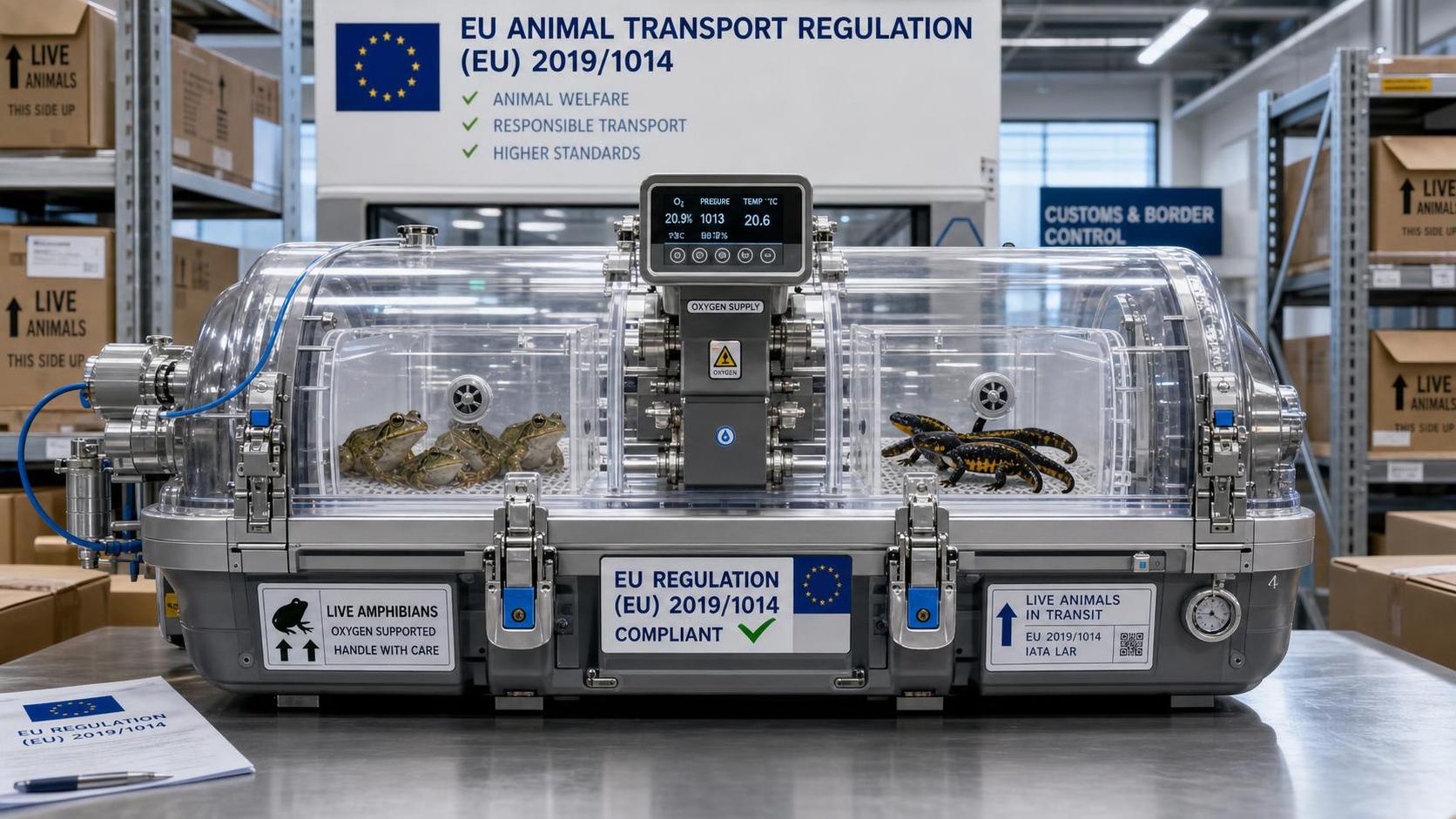 EU Rule Takes Effect for Amphibian Transport EU Rule Takes Effect for Amphibian Transport