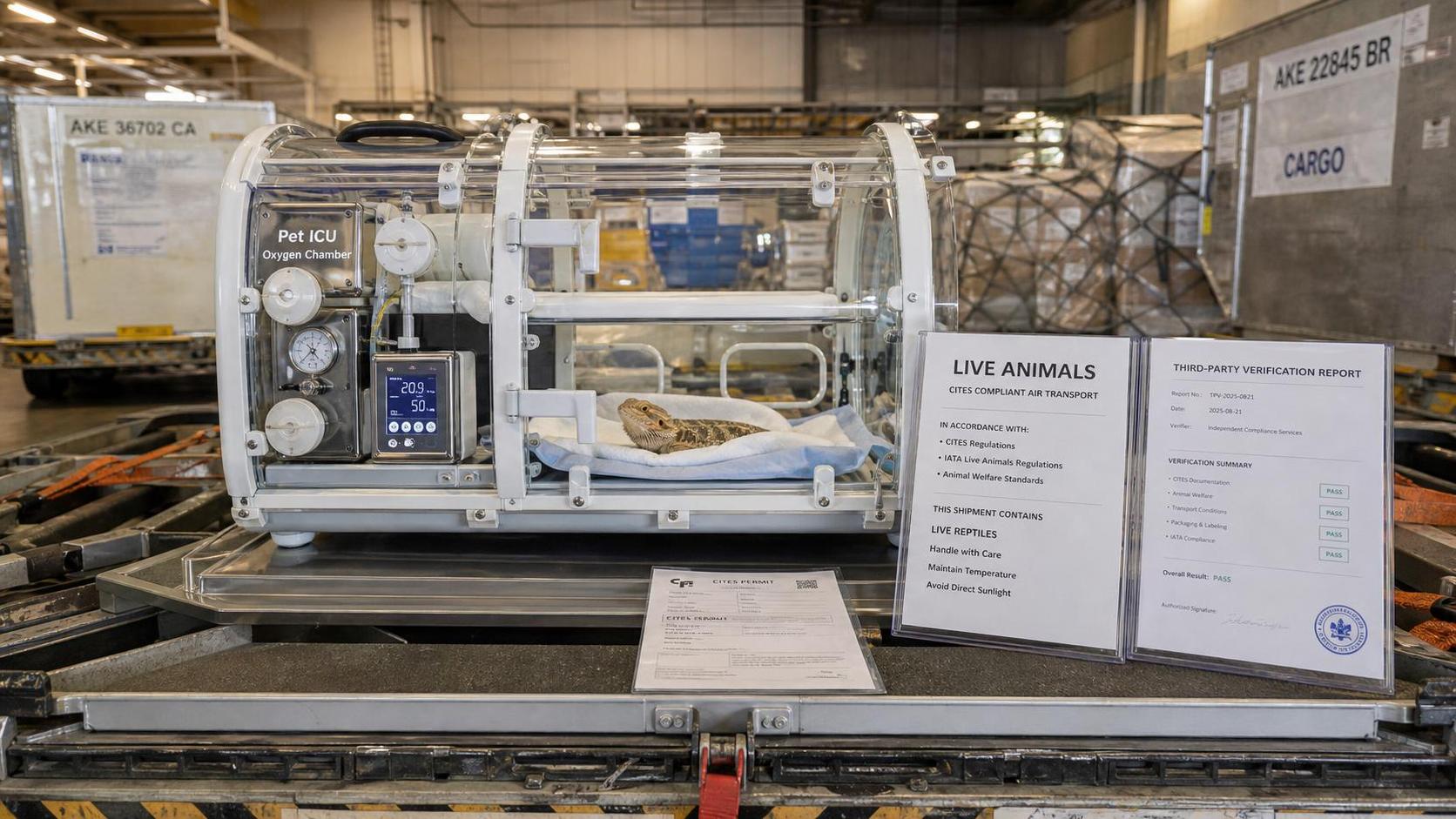 CITES Tightens Air Transport Rules for Live Reptiles