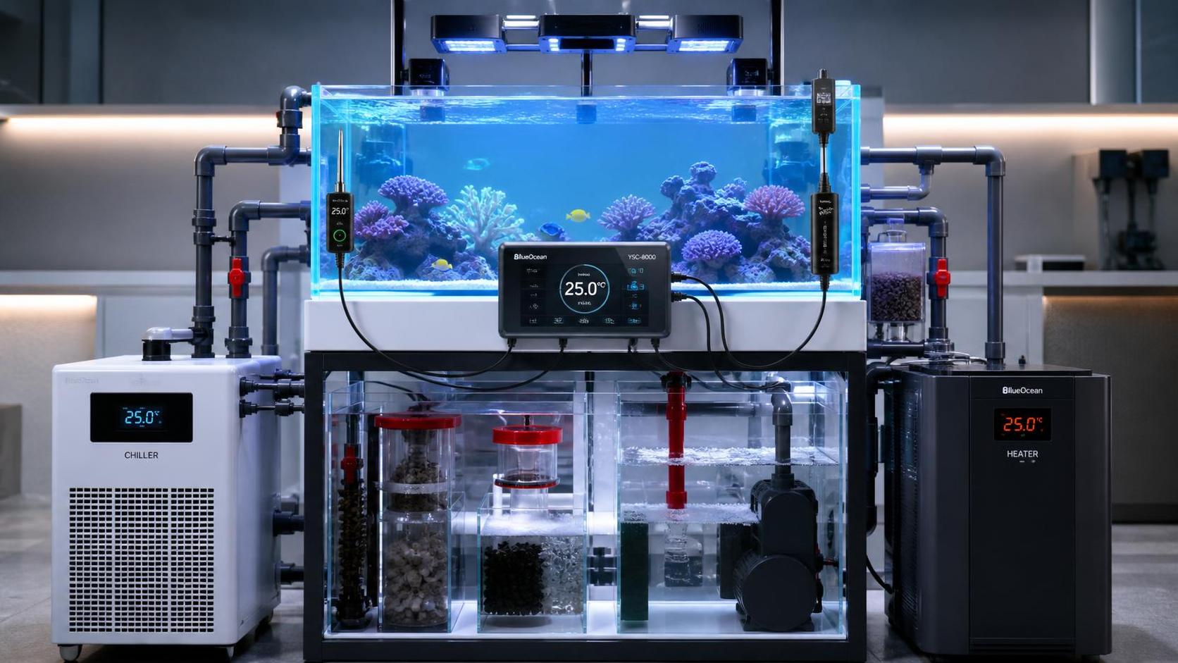 How Aquarium Climate Control Automation Improves Temperature Stability and Cuts Maintenance