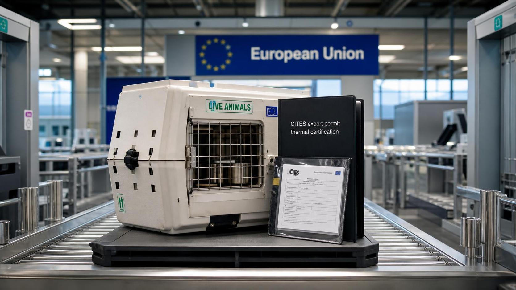 EU Rules on Animal Transport Carts Now Require CITES and Thermal Certification EU Rules on Animal Transport Carts Now Require CITES and Thermal Certification
