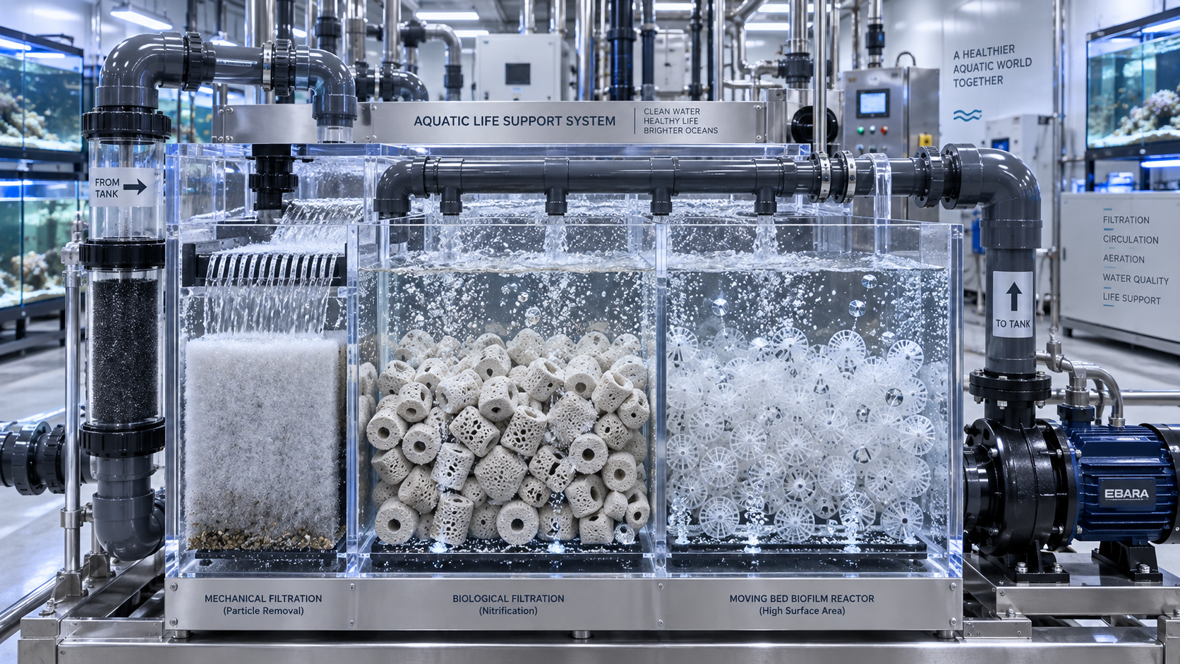How Can Biological Media Reduce Ammonia Spikes in New Exhibits?