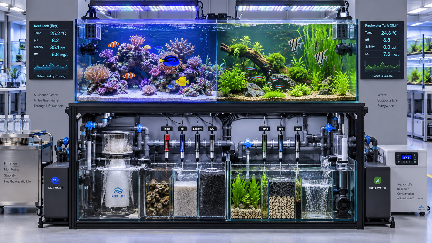 Choosing an Aquarium Water Parameter Monitor for Stable Reef and Freshwater Systems Choosing an Aquarium Water Parameter Monitor for Stable Reef and Freshwater Systems
