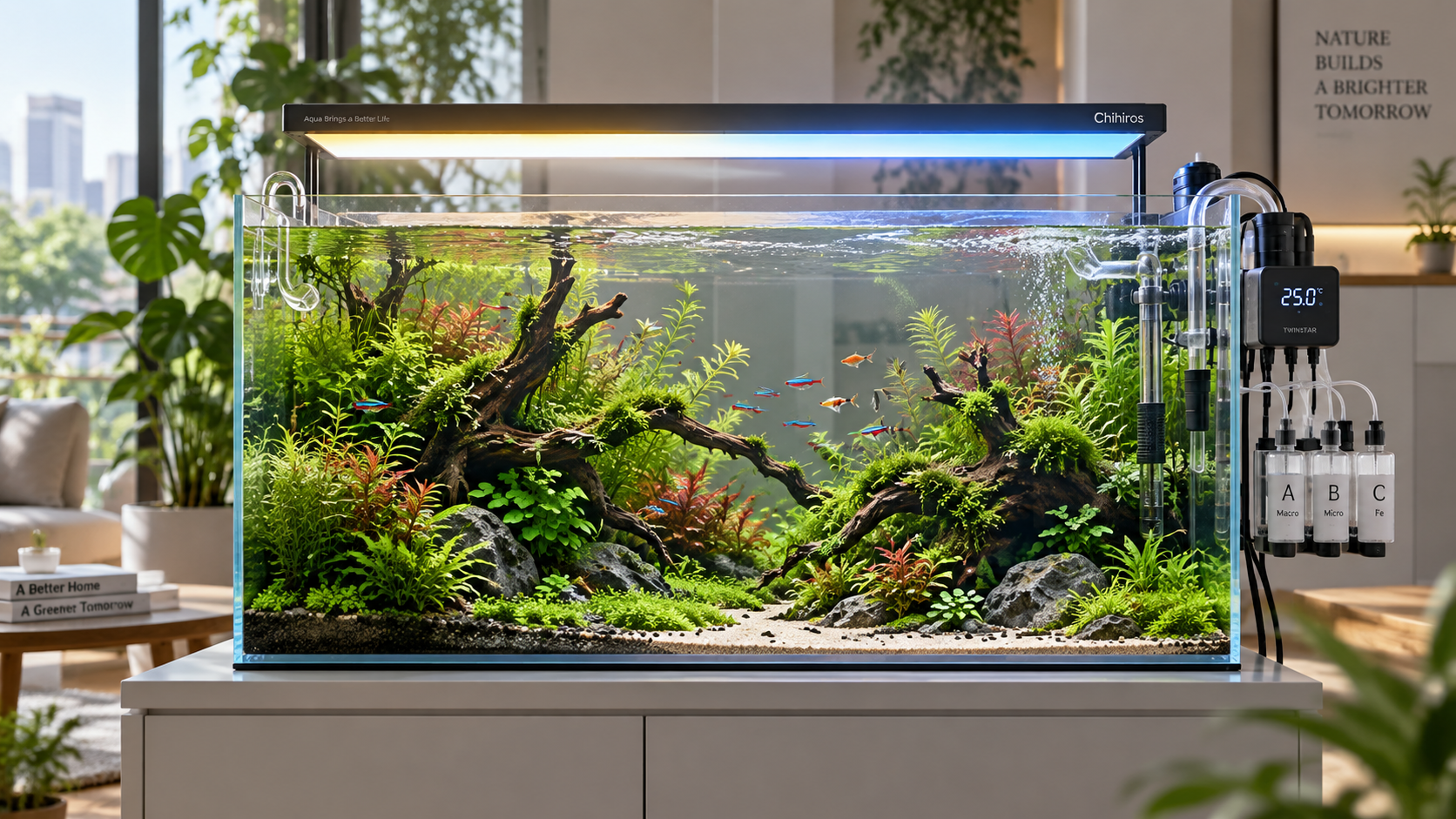What Makes a Smart Planted Home Aquarium Easier to Maintain? What Makes a Smart Planted Home Aquarium Easier to Maintain?