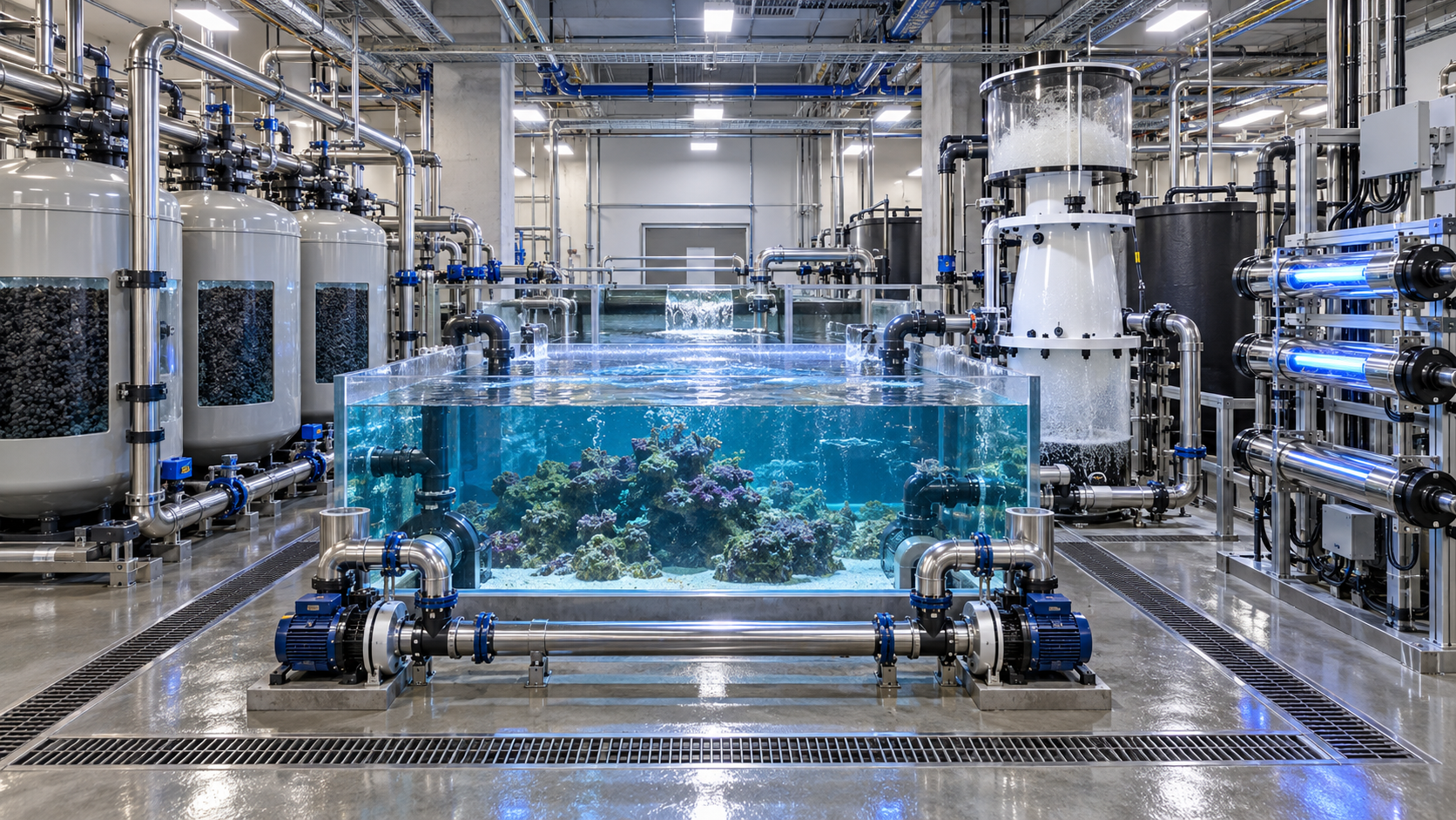 Water Quality Engineering for Canadian Public Aquariums: Design Criteria and Risks Water Quality Engineering for Canadian Public Aquariums: Design Criteria and Risks