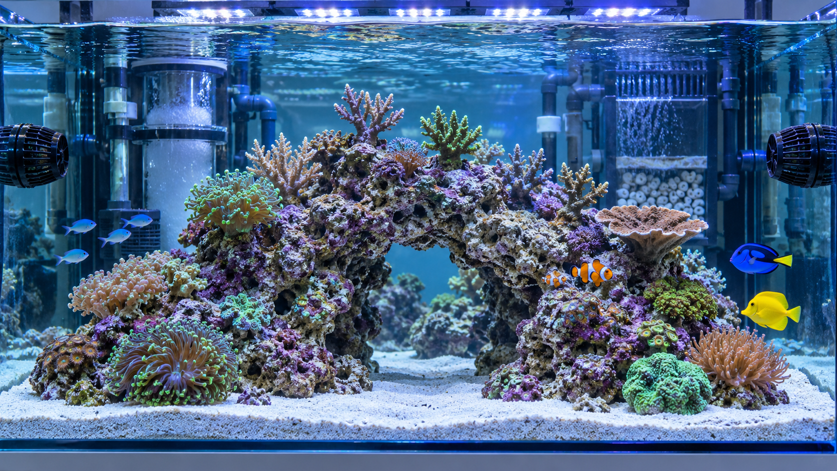 How Cured Live Rock Filtration Establishes Biological Stability in New Reef Tanks
