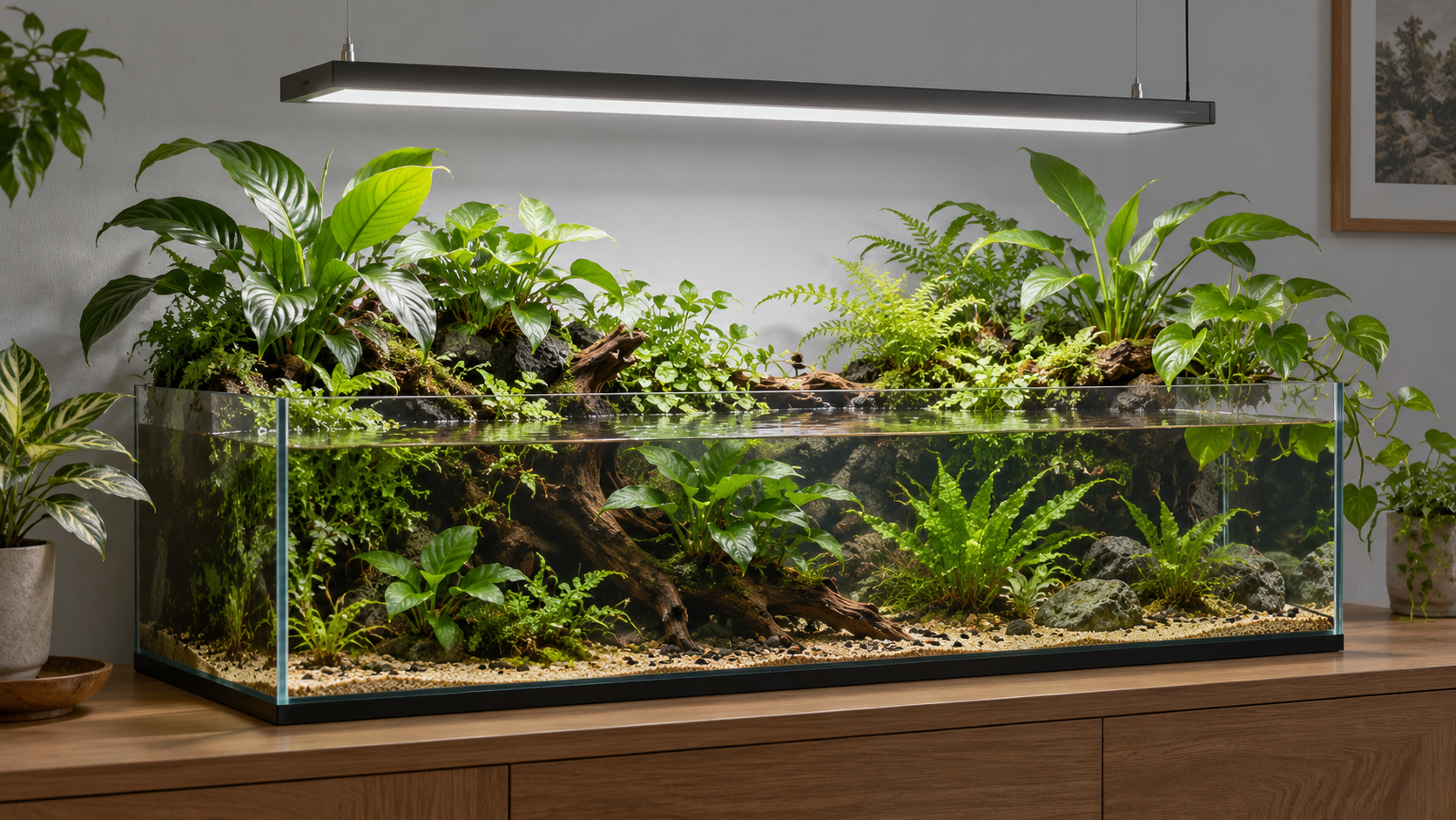 Riparium Tank Lighting: Choosing LEDs for Emersed and Aquatic Plants Riparium Tank Lighting: Choosing LEDs for Emersed and Aquatic Plants