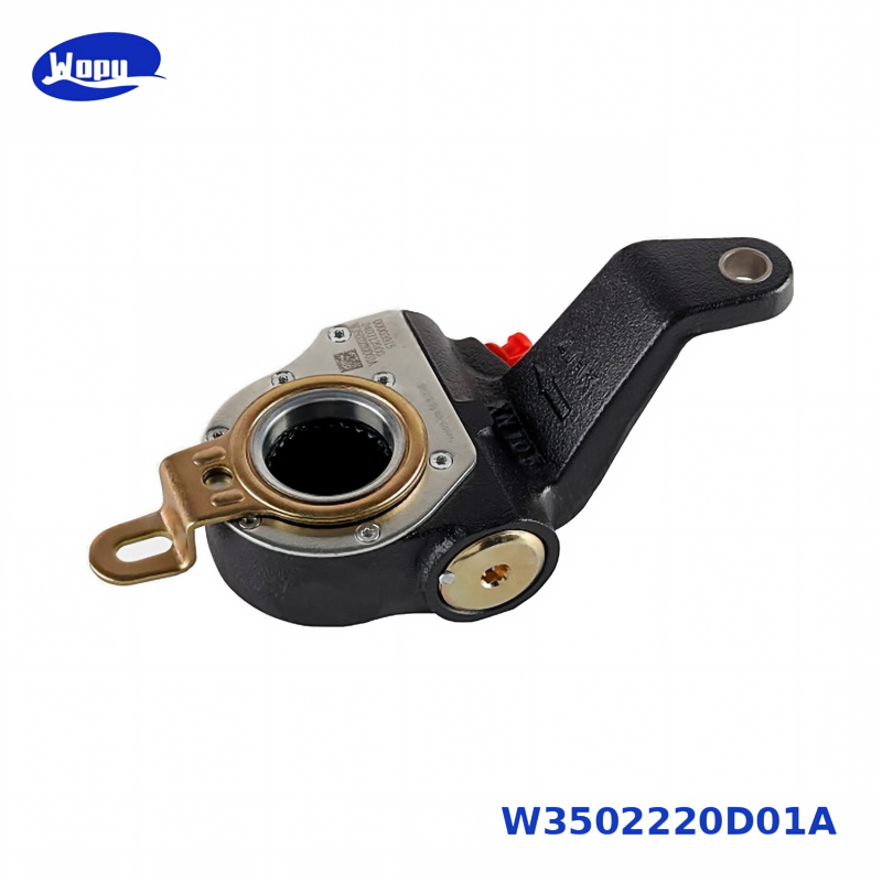 Ajustador de Folga do Freio W3502220D01A, Braço de Ajuste do Freio para Peças do Sistema de Freio a Tambor de Caminhões Pesados