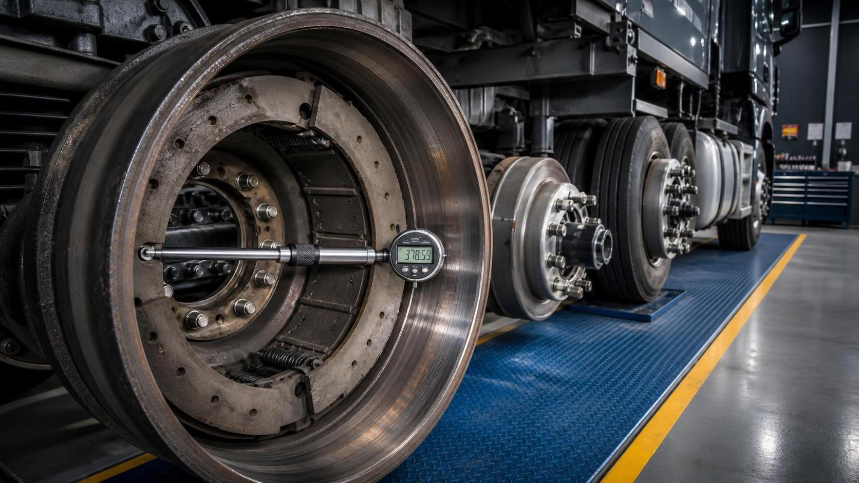 Heavy Truck Brake Drum Wear: Inspection Limits and Replacement Warning Signs