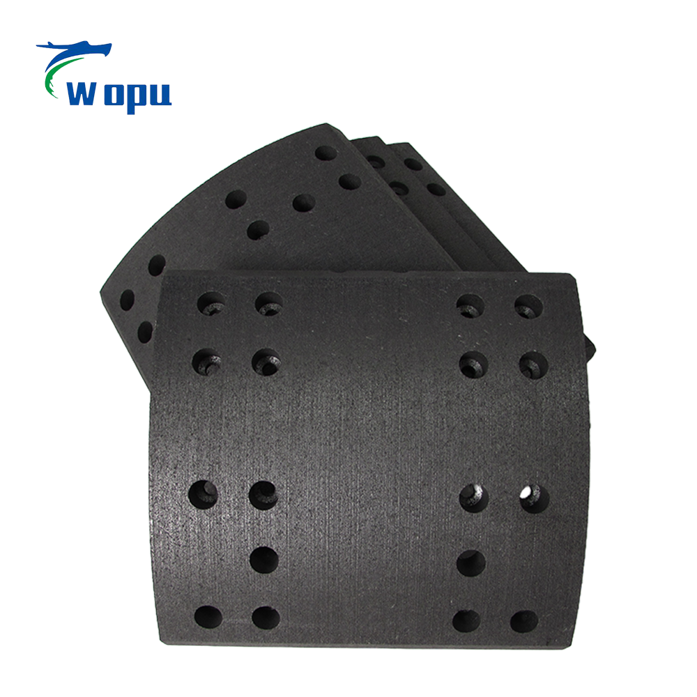 Nouvelle garniture de frein arrière Aowei pour l'essieu 457 de FAW Jiefang, système de frein à tambour