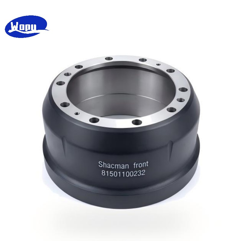 Tambour de frein arrière HOWO 81501100232 pour pièces du système de freinage des poids lourds Sinotruk