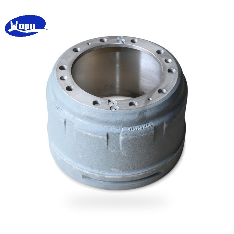 Tambour de frein SHACMAN DZ9112340006 pour essieu arrière, pièce de frein pour camion lourd Shaanxi