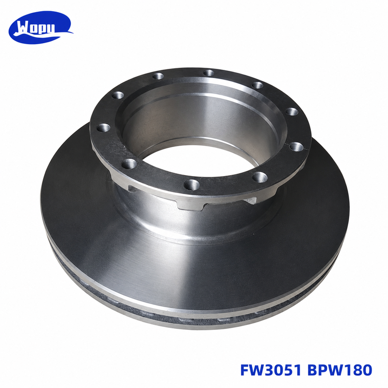 Disque de frein BPW180 FW3051 pour camion-remorque, pièces d’essieu à frein à disque pour poids lourds