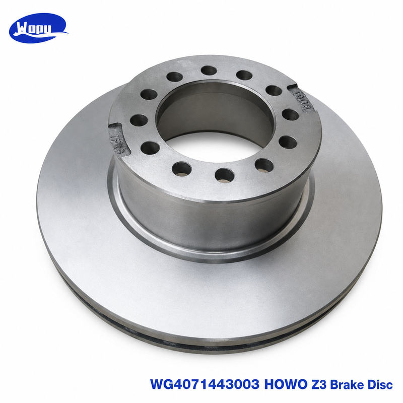 Disque de frein Sinotruk HOWO Z3 WG4071443003, rotor de frein pour système de freinage à disque de poids lourd
