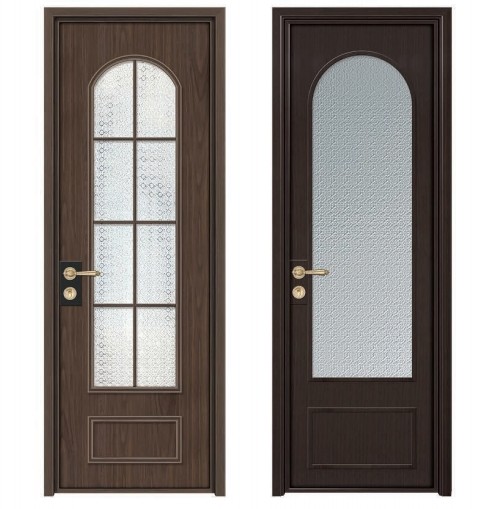 M4-باب فرنسي الطراز مفصلي من الألومنيوم بفاصل حراري قابل للتخصيص M4-French-Style-Thermal-Break-Aluminum-Casement-Door-Customizable
